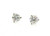 Brand New Diamond Stud Earrings Mined .85ct F SI 14K White Gold Pushback