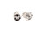 Brand New Diamond Stud Earrings Mined .53ct I SI 14K White Gold Pushback