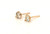 Brand New Diamond Stud Earrings Mined .60ct I SI 14K Yellow Gold Pushback