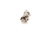 Art Deco Old European Single Diamond Stud Earring Mined I-J VVS .27ct 1920's