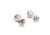  Brand New Diamond Stud Earrings Mined .75ct F SI Martini 14K White Gold Pushback 