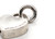 Tiffany & Co. Padlock Heart Charm with Tiffany Spring Sterling Silver 925