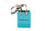  Tiffany & Co. Shopping Bag Charm with Tiffany Spring Sterling Silver 925 Enamel 