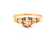  Victorian Diamond Solitaire Engagement Ring 1/3ct Old Mine 14K 1860's-1870's 