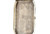  Elgin 14K Ladies Wrist Watch 1920's Mint Engraved Flowers French Cut Sapphire Deco 