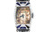 Vintage Bulova 14K Ladies Wrist Watch 1920's Engraved French Cut Sapphire Deco