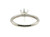 Platinum Solitaire 6 Prong Tiffany Style Engagement Ring Semi Mount Setting