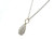 Diamond Cluster Pendant Necklace Over 1/4ct 14K White Gold Brand New