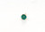  Emerald Single Stud Earring .25ct Round 14K Yellow Gold May Birthstone 