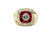 Mens Ruby Diamond Cocktail Ring 3.00ct 18K Yellow Gold Custom Designer Quality