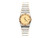 Omega Constellation Wrist Watch Yellow Gold and Steel Chronograph Quartz 