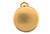  Accutron Quartz Pocket Watch Gold Plated Case Roman Numerals Day/Date 