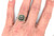  Deco Class Ring Antique Engraved 14K Filigree Original 1926 Law Justice 