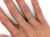  Art Deco Diamond Wedding Band Ring .10ct Mined Original 1932 14K White Gold 