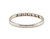  Art Deco Diamond Wedding Band Ring .10ct Mined Original 1932 14K White Gold 