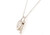  Tiffany & Co. 1837 Padlock Heart with Key Pendant Necklace Sterling Silver 925 
