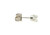  Diamond Single Stud Earring Mined .28ct F-G SI 14K White Gold 4 Prong 