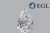  Pear Brilliant Cut Loose Diamond Natural Mined .47 Carat EGL Certified E SI1 