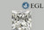  Princess Cut Square Brilliant Loose Diamond Mined .47ct EGL Certified I VS2 