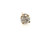  Single Diamond Stud Earring .25ct Natural Round Brilliant I I1 14K Yellow Gold 