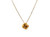  Antique Victorian Love Knot Diamond Pendant 10K Yellow Gold Estate Jewelry 