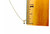 Natural Diamond Solitaire Pendant .05ct Dainty Fine Jewelry 14K Yellow Gold