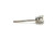 Natural Diamond Single Stud Earring .12ct G SI1 Round Brilliant 14K Screwback
