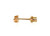 Natural Diamond Single Stud Earring .06ct F-G VS Round Brilliant 14K Yellow Gold