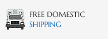 Free Domestic Shipping