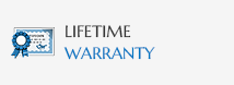 Lifetime Warranty