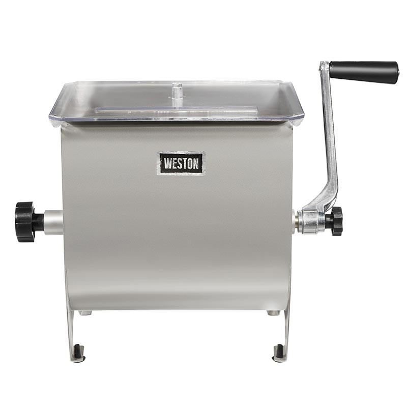 20 lb Stainless Steel Meat Mixer | Weston Brands