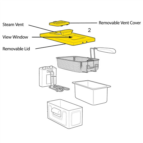 Deep Fryer Lid-12 cup_03-1202