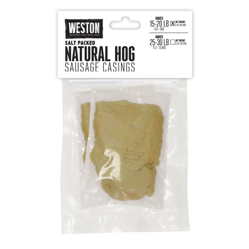 Natural Hog Casings (makes 25-30 lbs)_19-0302-W
