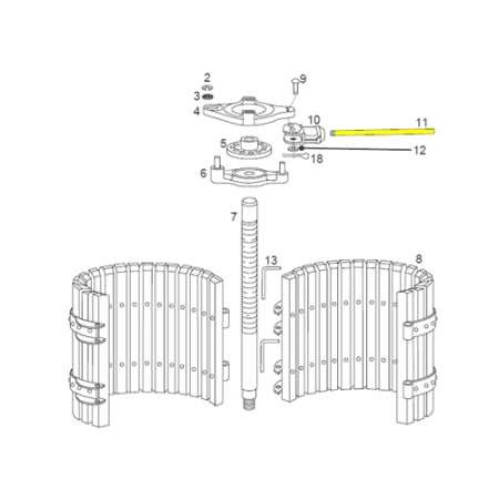 Wine Press Handle_05-0103