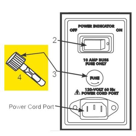 Vacuum Sealer - 10-Amp Buss Fuse_08-0405