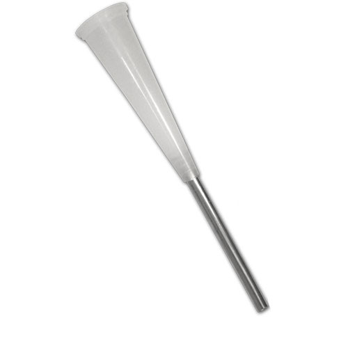Grinder #8 Electric - Stuffing Funnel, High Speed 10mm, Stainless Steel_08-1011