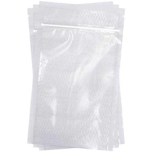 Vacuum Sealer Bags, 8 in x 12 in, 50 Zipper Seal Pre-cut Bags_30-0208-W