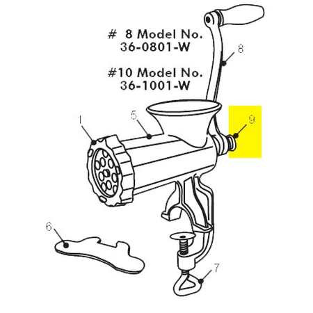 Grinder #8 Manual - Thumbscrew_36-0810