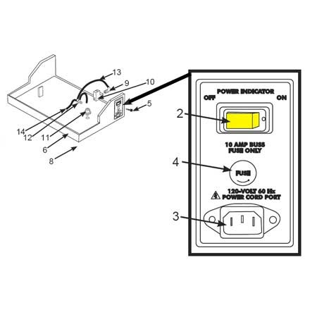 Vacuum Sealer - Power Indicator Switch_65-0110