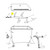 Meat Mixer 20 lb - Pivot Pin_36-1908