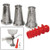 4 Piece Manual Food Strainer & Sauce Maker Accessory Kit_07-0858