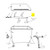 Meat Mixer 20 lb - Mixing Shaft_36-1905