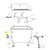 Meat Mixer 20 lb - Pivot Knob_36-1907