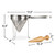 Stainless Steel Cone Strainer & Pestle Set_83-3030-W