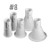 #8 Grinder Funnel, Auto Patty Maker_07-0926