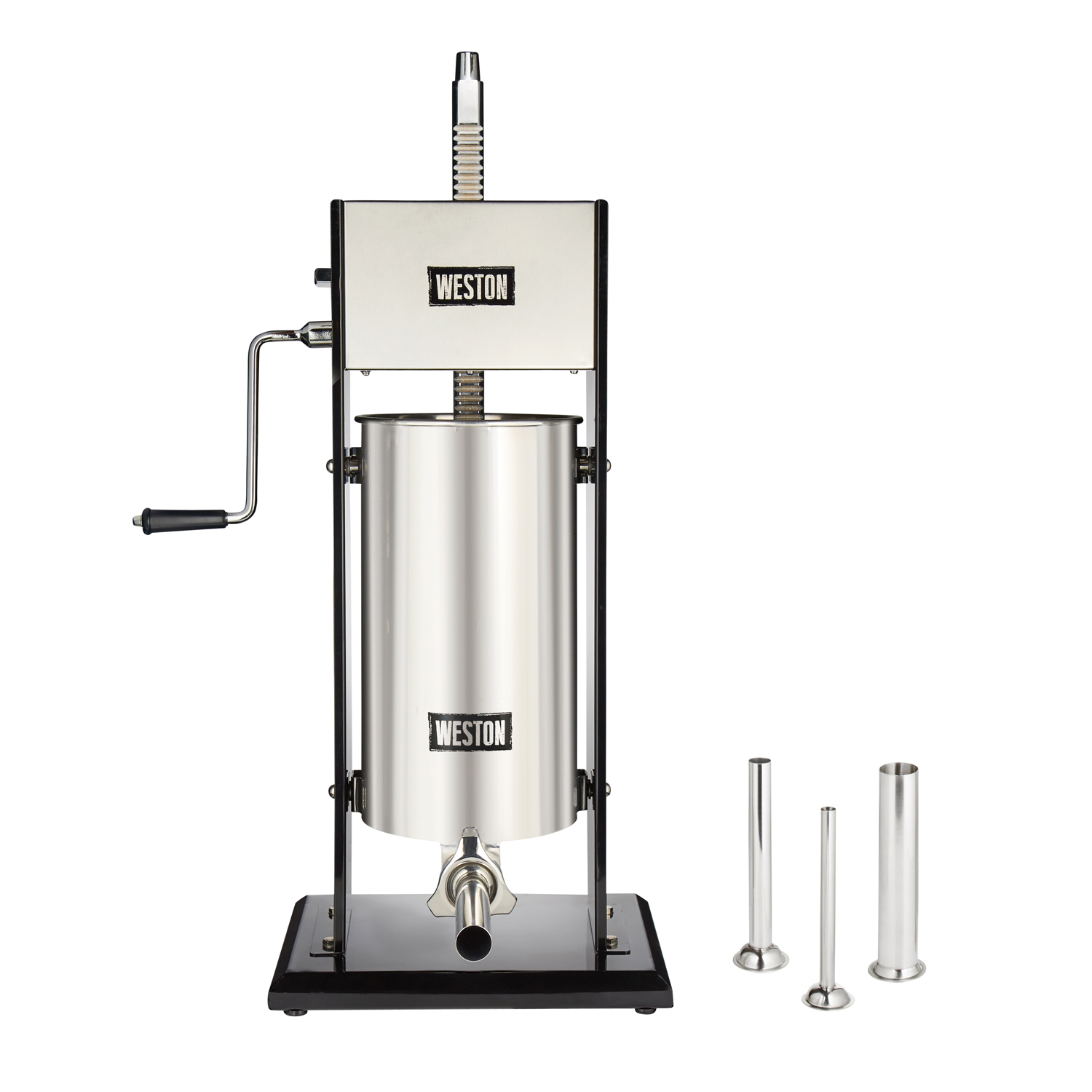 30 lb Dual Speed Vertical Sausage Stuffer | Weston Brands