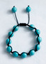 Torquoise shambala bracelet