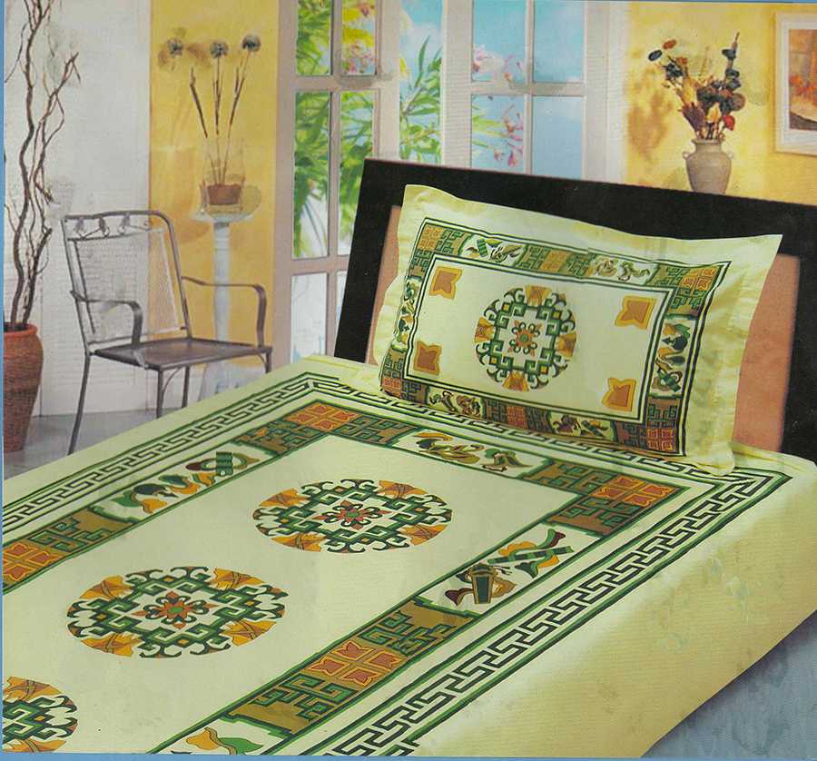 pillow cover bed sheet