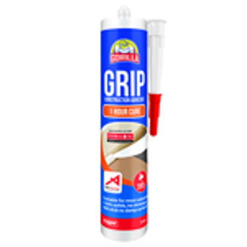 GORILLA GRIP 1 HOUR CURE CONSTRUCTION ADHESIVE - CARTRIDGE - 310ML