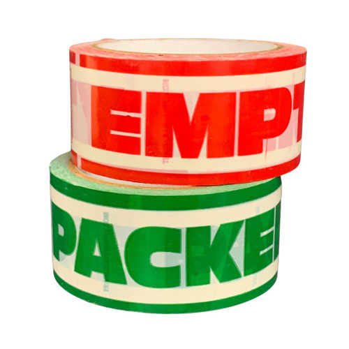 PACKED & EMPTY Tape Set